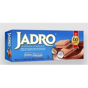 Jadro Wafers Coconut & Chocolate 14 / 430g