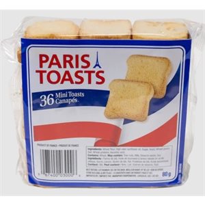 Paris Mini Toasts Canapes 24 / 80g