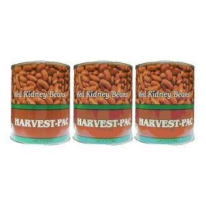 Harvest Pack Red Kidney Beans 6 / 100oz Kosher-COR Clic Kosher - Pareve