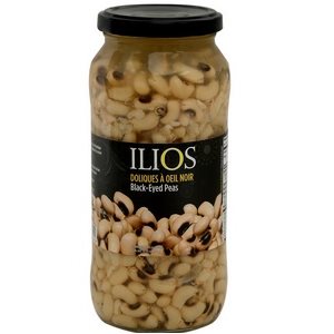 Ilios Black Eye Beans Glass 12 / 540ml