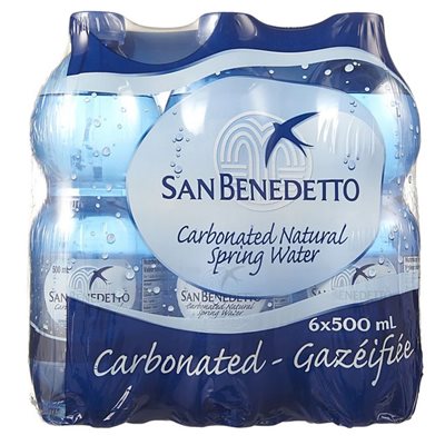 San Benedetto Sparkling Mineral Water 4x(6 / 500ml)