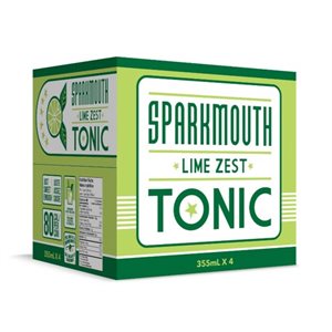Sparkmouth Lime Zest Tonic 6 / 4 / 355ml