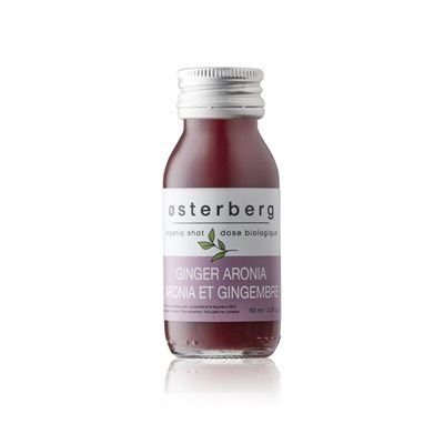 Osterberg Ginger Aronia (Chokeberry) Organic Shot 12 / 60ml