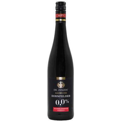 Dr Zenzen Dornfelder 12 / 750ml De-Alcoholized Wine