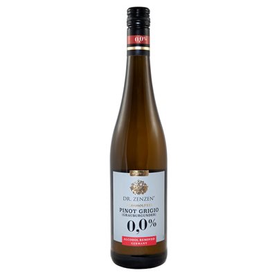 Dr Zenzen Pinot Grigio 12 / 750ml De-Alcoholized Wine