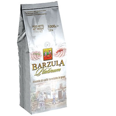 Barzula Platinum Espresso Beans 1kg