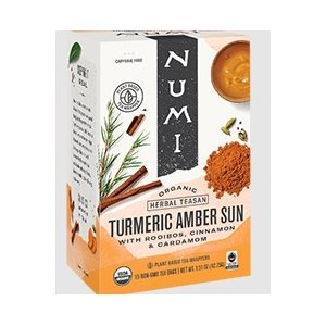 NUMI Amber Sun Turmeric Tea 6 / 12 tea bags