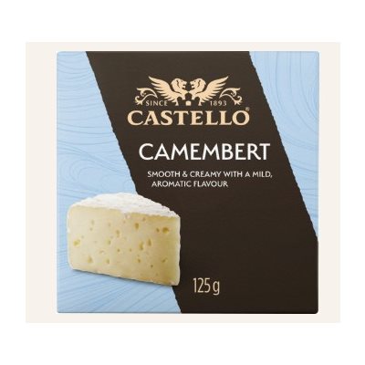 Camembert Cups Castello 12 / 125g