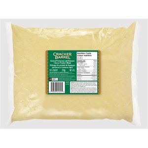 Cracker Barrel Parm Romano Grated Bags 2kg