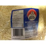 Mozzarella Shredded 2.5kg Santa Lucia