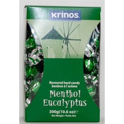 Krinos Menthol & Eucalyptus Candies 12 / 300g 