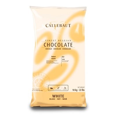 Callebaut White Chocolate Callets 25.9% 10kg (CW2NV) Kosher - K Dairy