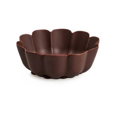 65% Dark Chocolate Cup Turban 90pce 105848 2.5" x 0.9"