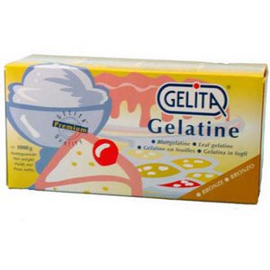 Gelatin Leaves Gold 500 Sheets