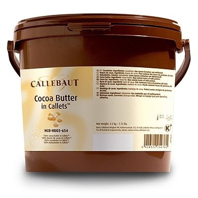 Cacao Barry Cocoa Butter 3kg Kosher - K Dairy