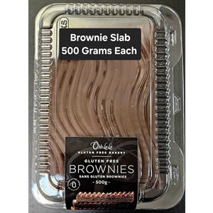 Ohh La La GF Brownie Slab w / Chocolate Ganache 8 / 500g