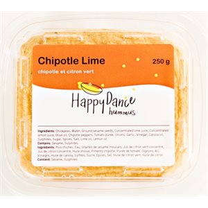 Happy Dance Hummus Chipotle Lime 12 / 250g
