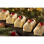 73744 White Choc & Raspberry Mini Christmas Log 25 / 70g