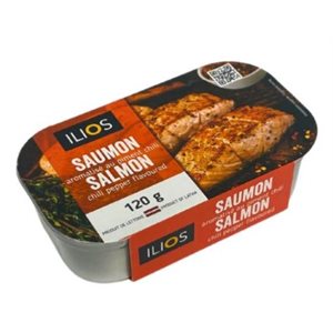 Ilios Salmon in Oil w / Chili 11 / 120g