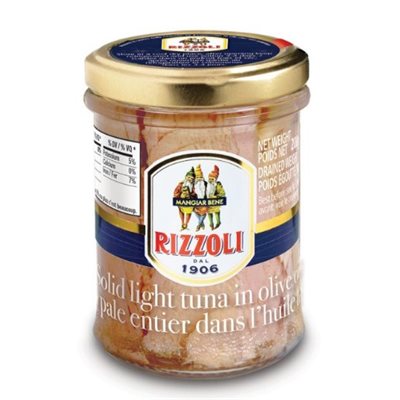 Rizzoli Pink Tuna Fillets Tuna In Olive Oil (jar) 6 / 200g