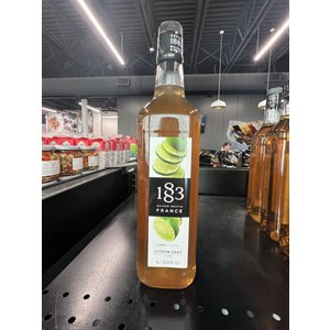 1883 Lime Syrup 1L