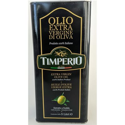 Timperio Extra Virgin Olive Oil 5L