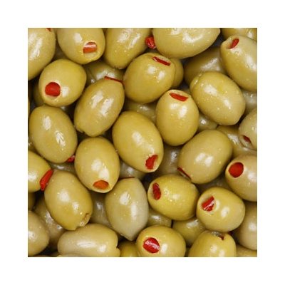 Green Stuffed Olives with Pimento 12kg