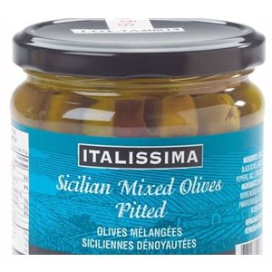 Mediterranean **Pitted** Mixed Olives in Brine 3kg Italissima