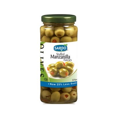 Sardo Stuffed Manzanilla Olives 12 / 375ml
