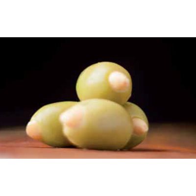 Miraglia Garlic Stuffed Olives 3.5kg (Net Weight)