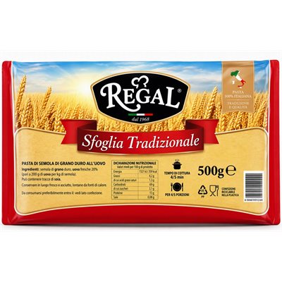Regal Fresh Lasagna Sheets 10 / 500g