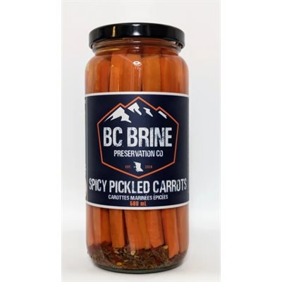 BC Brine Spicy Pickled Carrots 12 / 500ml
