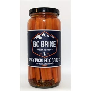 BC Brine Spicy Pickled Carrots 12 / 500ml