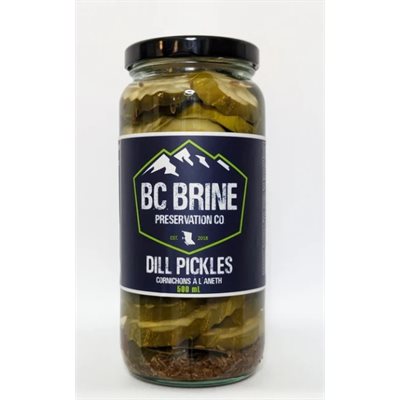 BC Brine Dill Pickle Chips 12 / 500ml