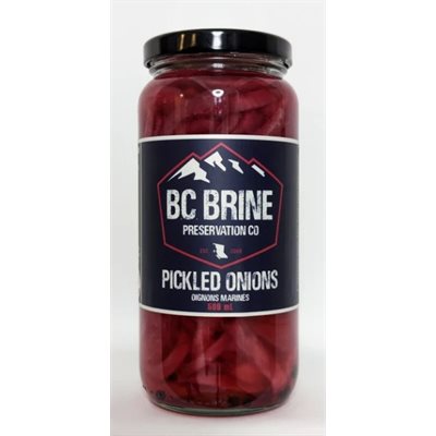 BC Brine Pickled Red Onions 12 / 500ml
