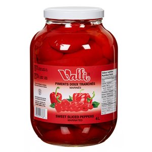 Valli Marinated Sliced Sweet Peppers 2 / 4L