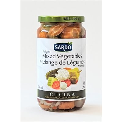 Sardo Mild Mixed Vegetables 12 / 500ml