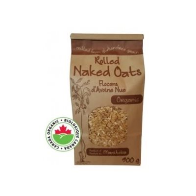 Adagio Acres Organic Rolled Naked Oats 12 / 900g