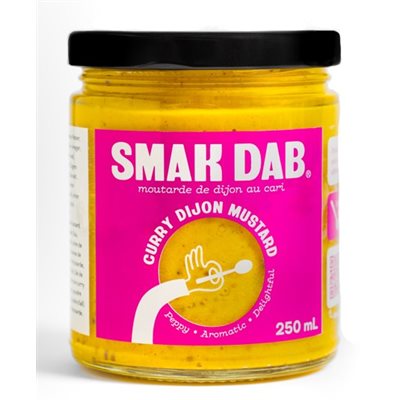 Smak Dab Curry Dijon Mustard 12 / 250ml