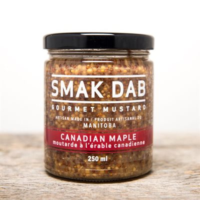 Smak Dab Canadian Maple Mustard 12 / 250ml