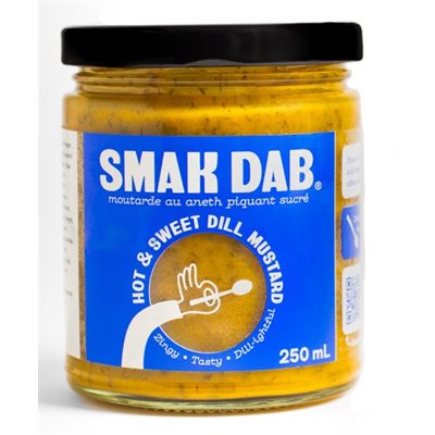 Smak Dab Hot & Sweet Dill Mustard 12 / 250ml