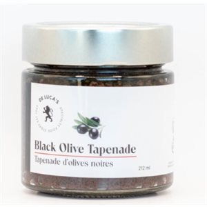De Luca's Artisan Vegan Black Olive Tapenade 16 / 212ml