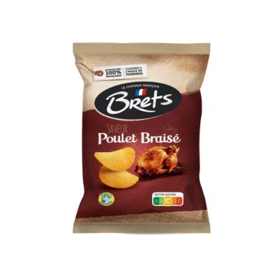 Brets Roasted Chicken 32 / 25g SNACK Size