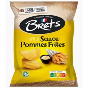 Brets Chips French Fries Sauce Flavor 10 / 125g