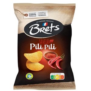 Brets Chips Pili Pili 10 / 125g