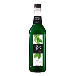 1883 GREEN Spearmint Syrup 1L