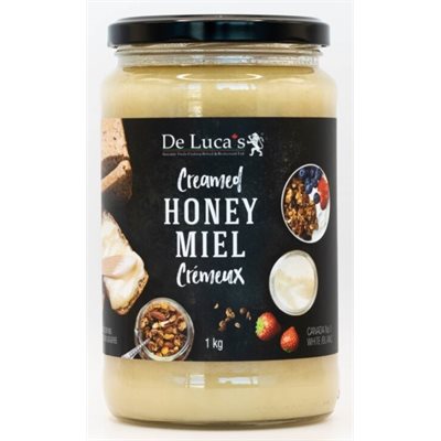 De Lucas Creamed Honey 12 / 1kg