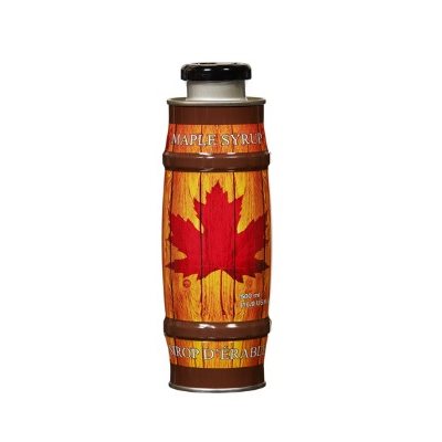 Canadian Amber Maple Syrup in a Mini Barrel 12 / 500ml