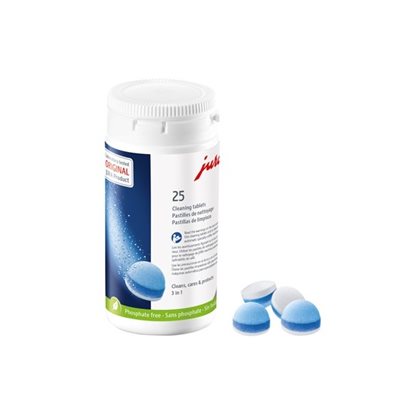 Jura 3 Phase Cleaning Tablets 25 ps NA