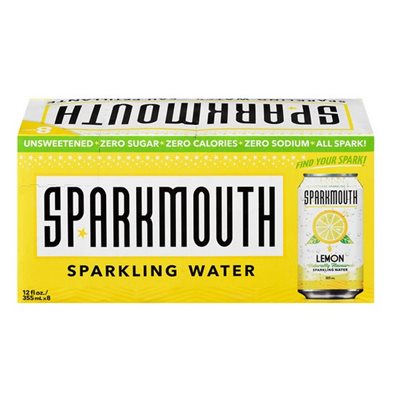 Sparkmouth Lemon Sparkling Water 3 / 8 / 355ml